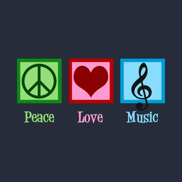 Peace Love Music by epiclovedesigns