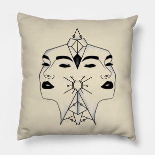 Gemini Minimalism Pillow