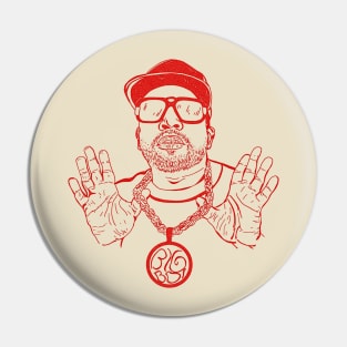 Big Boi Retro Overprint Pin