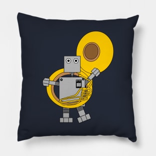 Tuba Robot Pillow