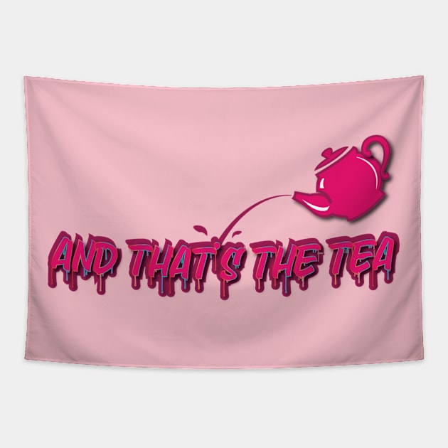 THE TEA Tapestry by G9Design