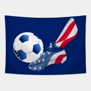 Natl. Soccer League - USA Tapestry