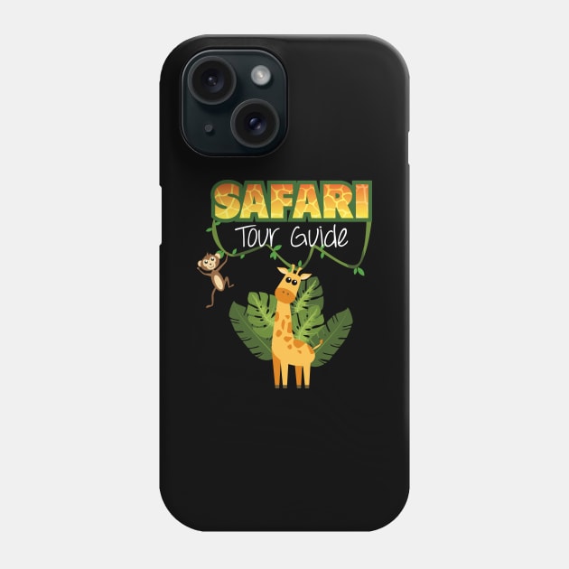 Zoo and Safari Tour Guide Giraffe Costume  Gift for  Kids Phone Case by Riffize