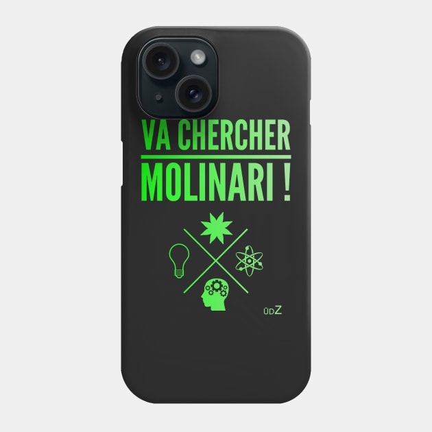 Molinari modern logo Phone Case by udezigns