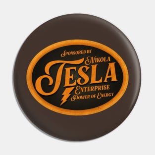 Vintage Tesla Enterprise Pin