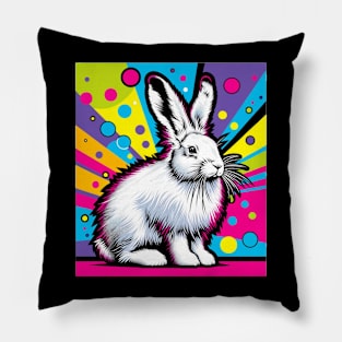 Arctic Cool - Pop Art Arctic Hare Pillow