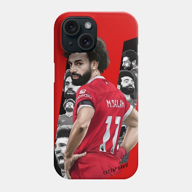 Mo Salah23/24 Phone Case by cattafound