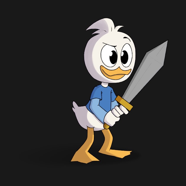 Dewey Duck by DiamondDragnfly