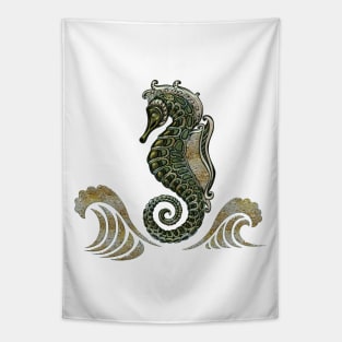 Wonderful elegant fantasy seahorse Tapestry