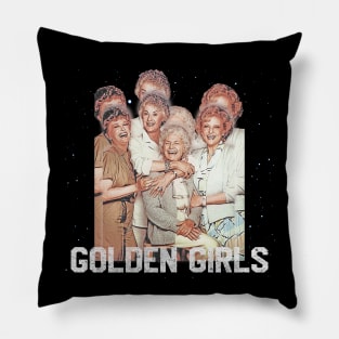 golden girls Pillow