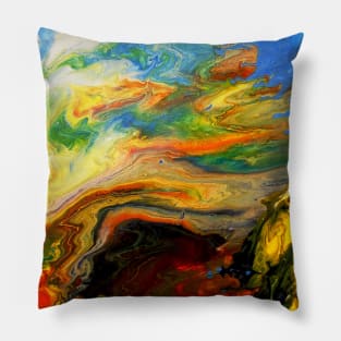 Abstraction game color Pillow