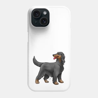 Dog - Irish Setter - Black and Tan Phone Case