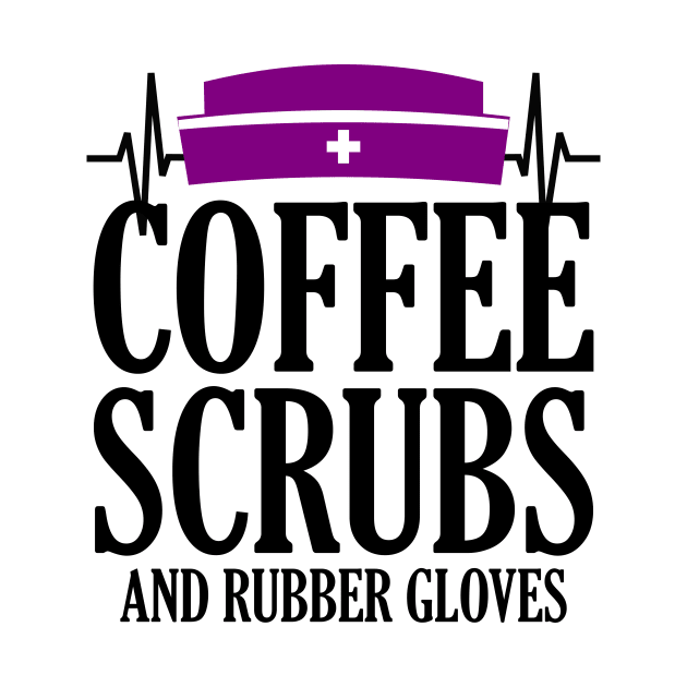 Coffee Scrubs and Rubber Gloves by colorsplash