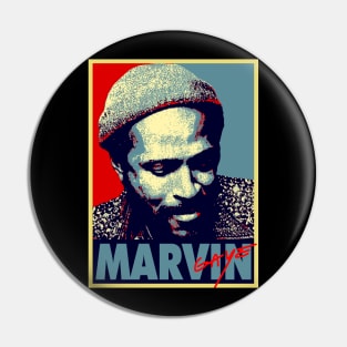 Retro Marvin Gaye Classic Pin