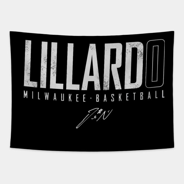 Damian Lillard Milwaukee Elite Tapestry by TodosRigatSot