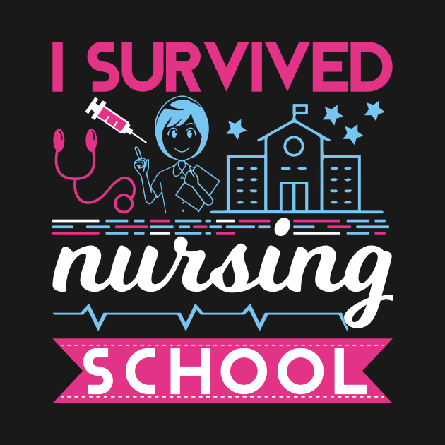 I Survived Nursing School by rhsdesignart