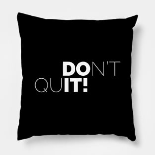 gym motivation. Do it Pillow