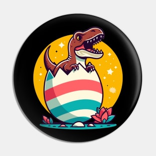 dinosaur Easter egg cute t-rex tee shirts for boys Pin