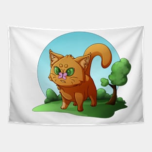 Squirrelflight and butterfly Tapestry
