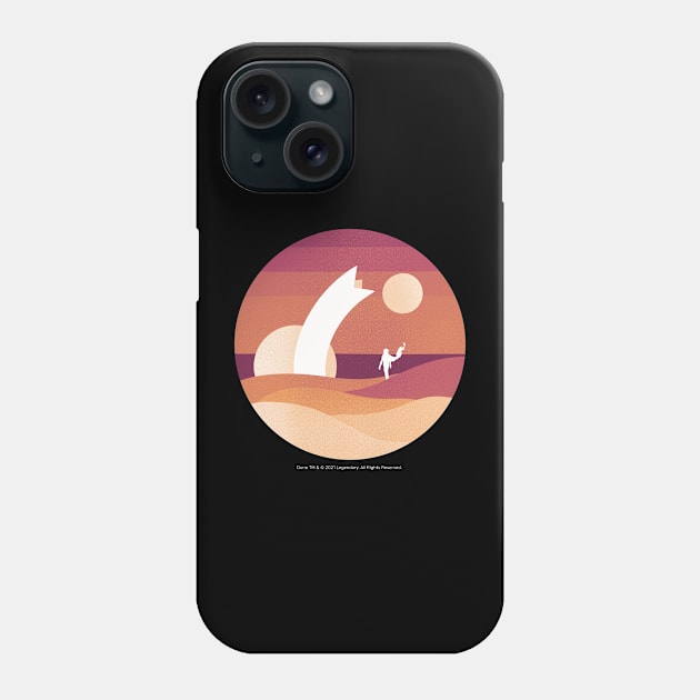 Minimalist Arrakis, Sunset Phone Case by Dream Artworks