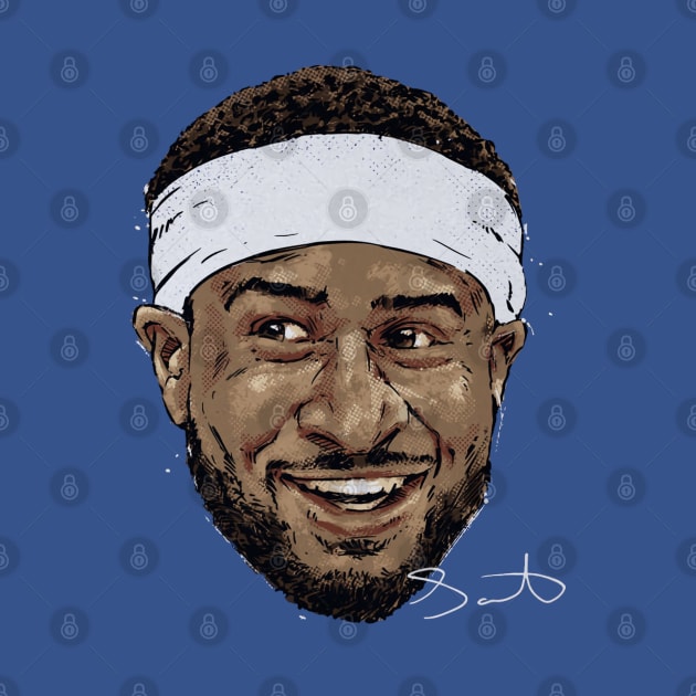 Gary Payton II Golden State Portrait by MASTER_SHAOLIN