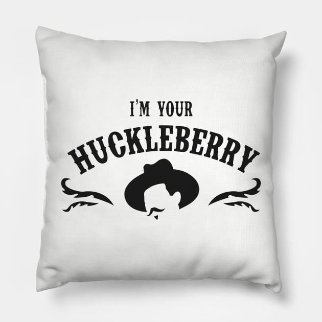 Huckleberry Pillow by Shapetrix