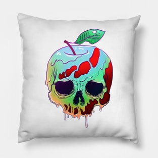 Poison Apple skull Pillow