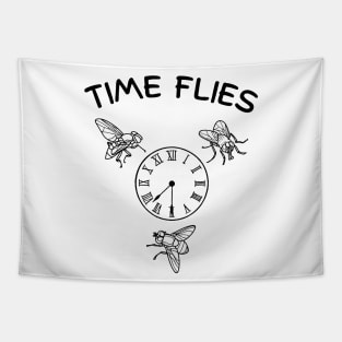 Time Flies Tapestry