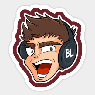 Lazarbeam Stickers Teepublic