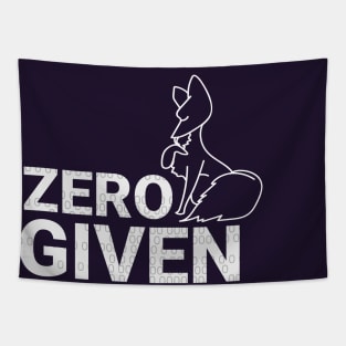 Zero Fox Given Tapestry