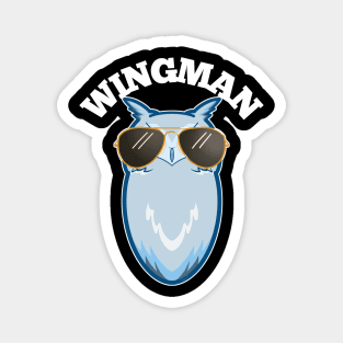 Ice Owl Wingman Aviation Magnet