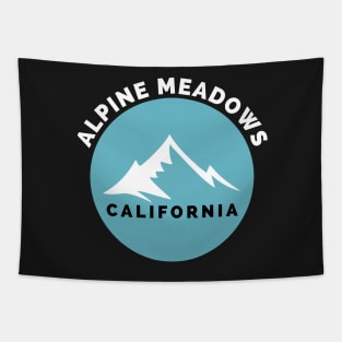 Alpine Meadows Ski Snowboard Mountain California Yosemite - Travel Tapestry