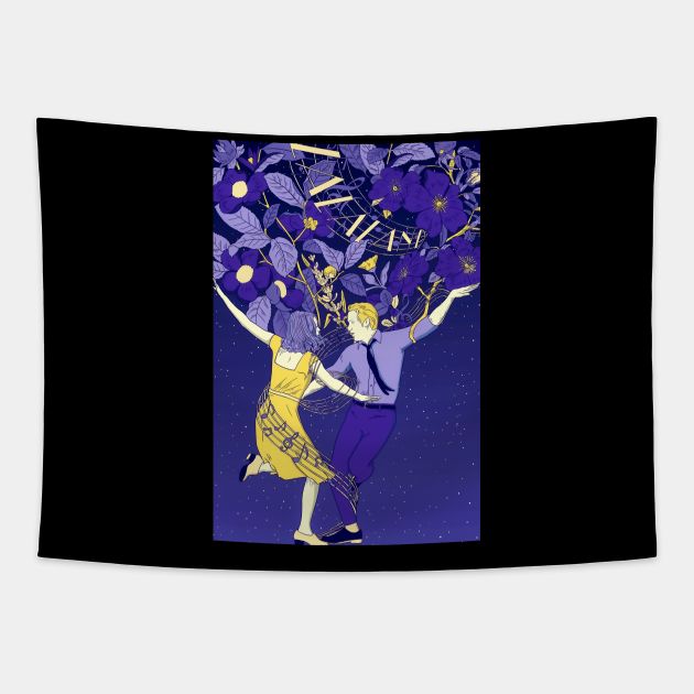 La La Land Design 5 Tapestry by Snapstergram