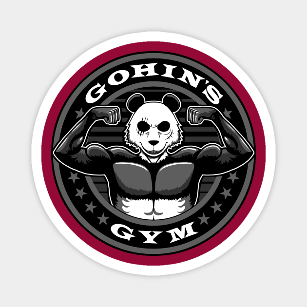 Gohin's Gym (all colours) Magnet by DCLawrenceUK