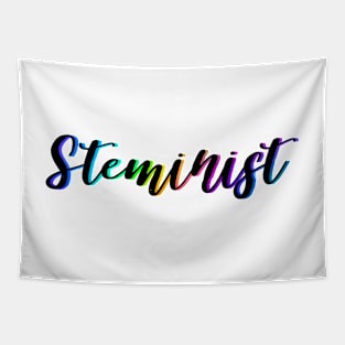 Steminist Black Auora Tapestry