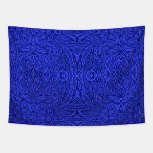 Stare into the Deep Blue Void Tapestry