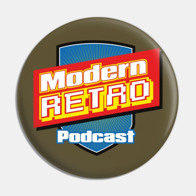 Modern Retro Podcast Decals Pin by modernretro84