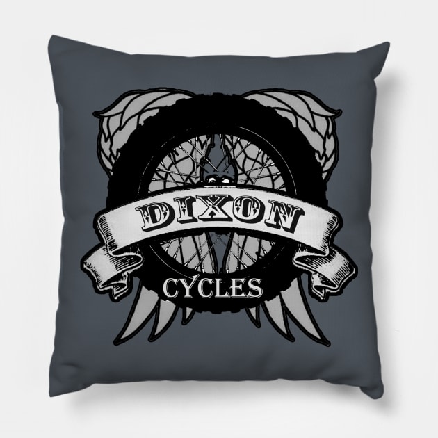 Dixon Cycles Pillow by bren_speed