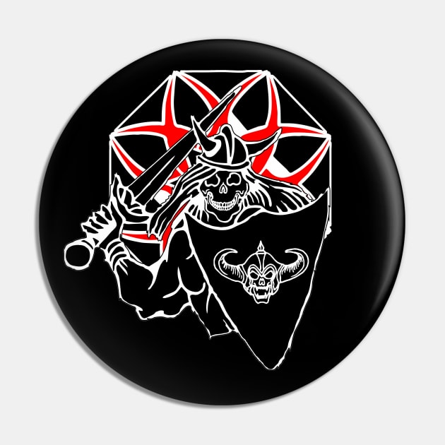 Viking Skeleton Pin by Nuletto