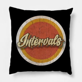 circle vintage Intervals Pillow