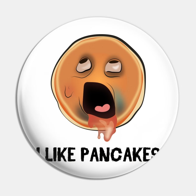 Pancake Zombie Pin by lidijaarts