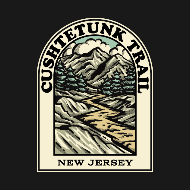 Cushtetunk Trail New Jersey hiking backpacking trail by HalpinDesign