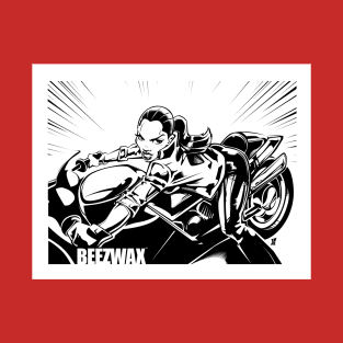 "She Likes Bikes" by BraeonArt T-Shirt