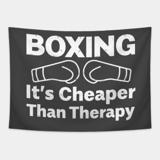 Boxing - It's Better Than Therapy Tapestry