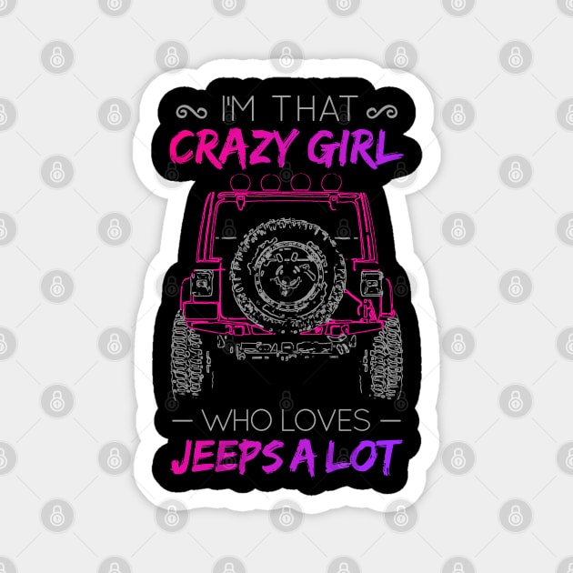 Jeep Girls Magnet by RichyTor