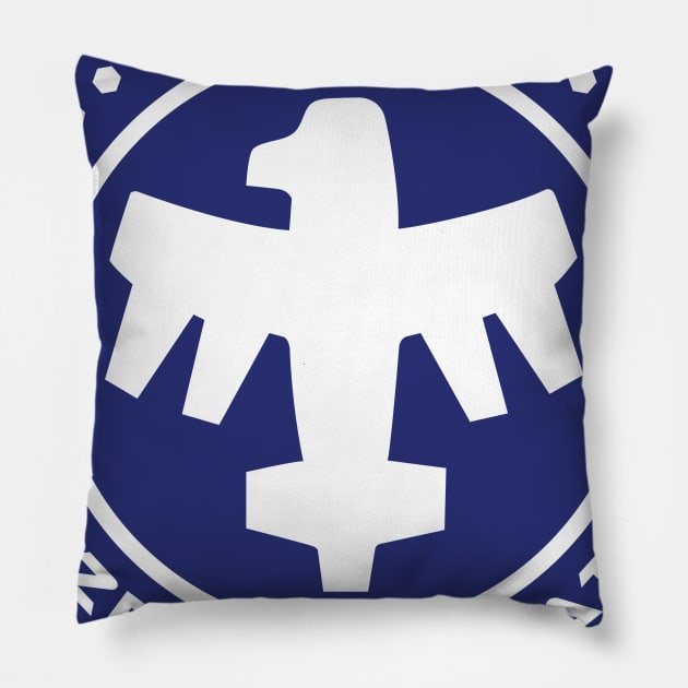 United Citizen Federation Pillow by MindsparkCreative