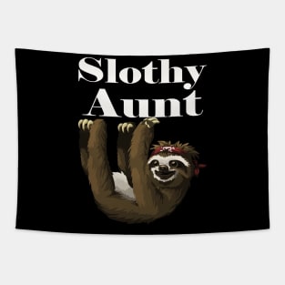 Slothy Aunt Funny Pet Animal Pet Tapestry
