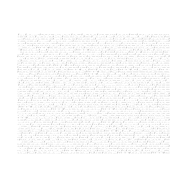 The Bee Movie Script But It's In Morse Code by DudeAwesome