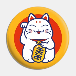 Lucky cat - Maneki-neko Pin