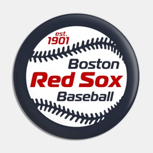 Red Sox 80s Retro Ball Pin